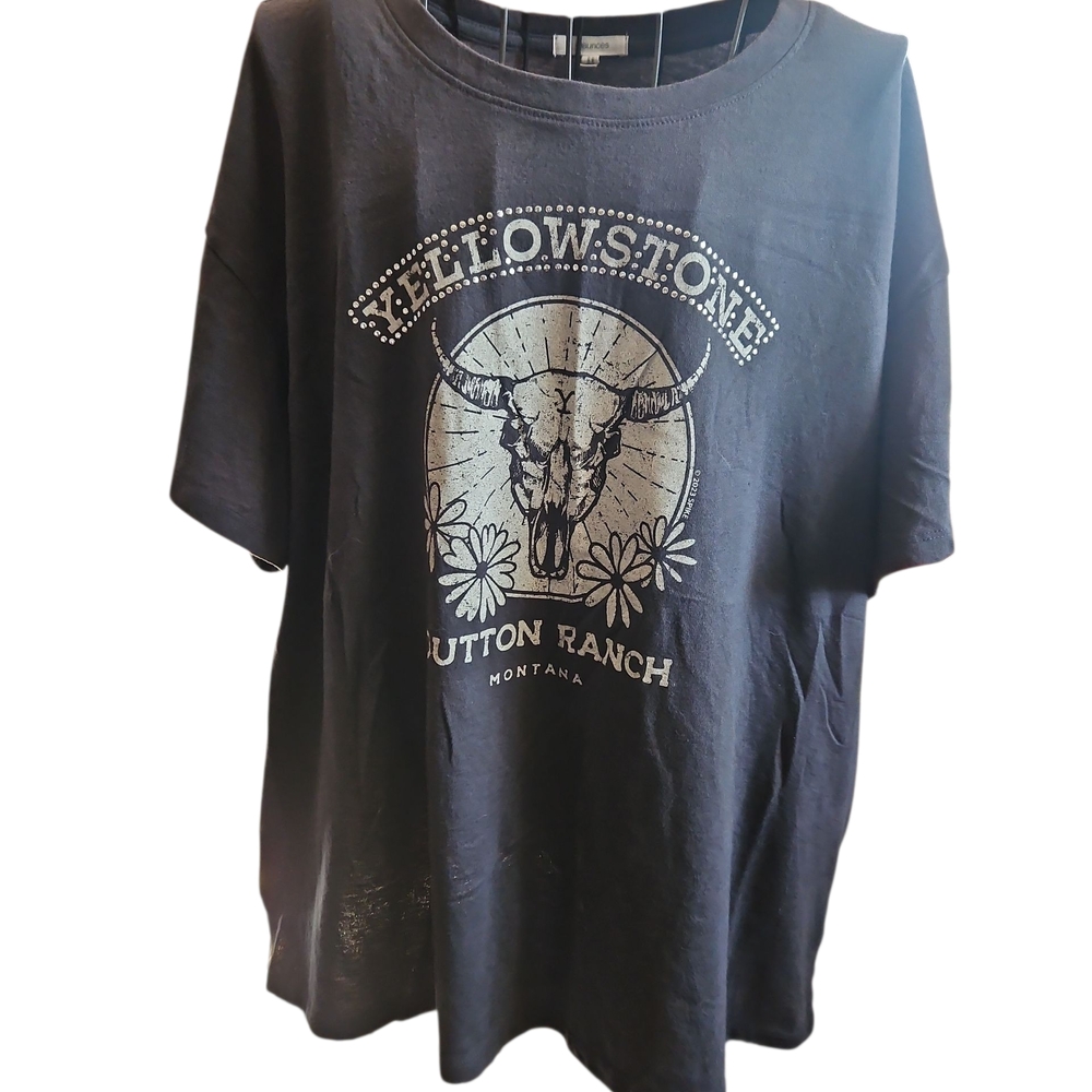 Maurices Charcoal Graphic Tee